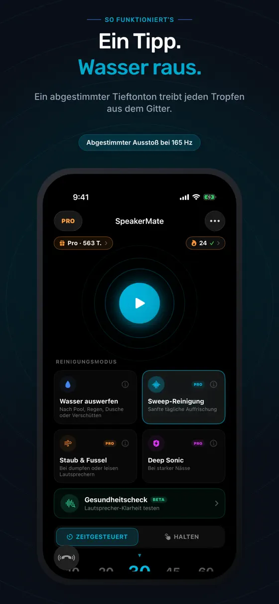 Sieh SpeakerMate in Aktion