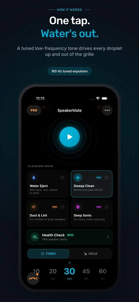 Mira SpeakerMate en acción