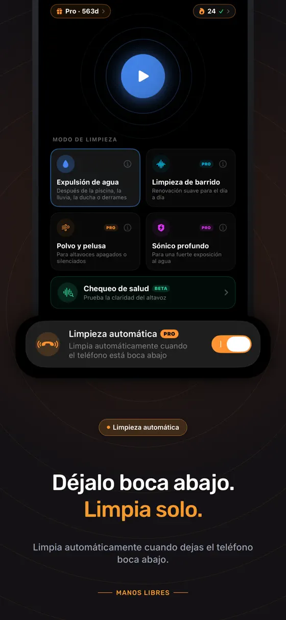 Mira SpeakerMate en acción
