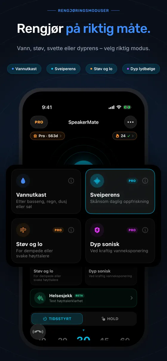 Se SpeakerMate i aksjon