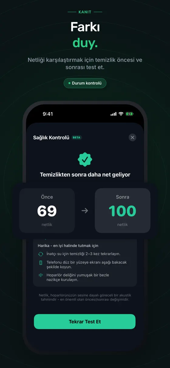 SpeakerMate'i iş başında görün