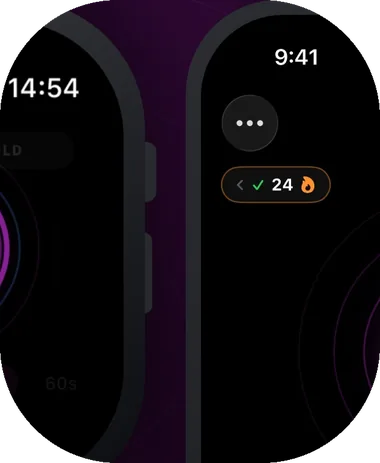SpeakerMate Apple Watch app cleaning a speaker