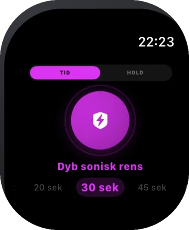 SpeakerMate Apple Watch app running Deep Sonic