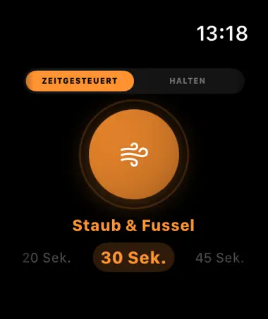 SpeakerMate Apple Watch app running Deep Sonic