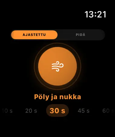 SpeakerMate Apple Watch app running Deep Sonic