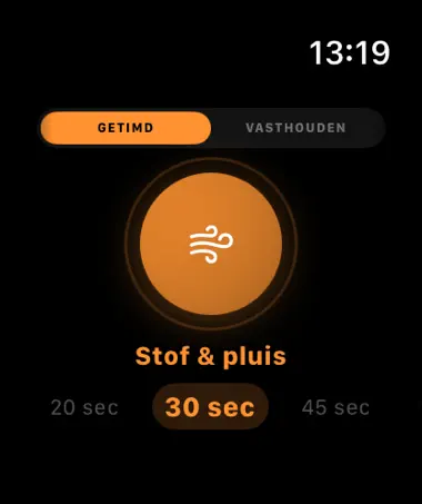 SpeakerMate Apple Watch app running Deep Sonic